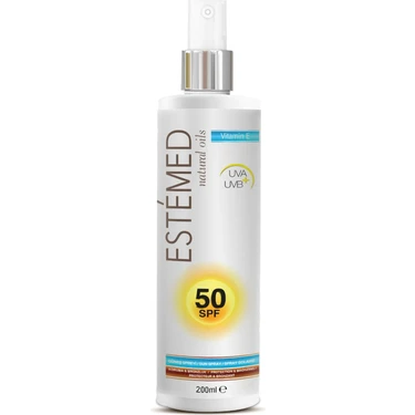 Estemed Koruyucu Bronzlaştırıcı Güneş Spreyi & Protective Bronzing Sun Spray 50SPF