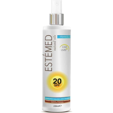 Estemed Koruyucu Bronzlaştırıcı Güneş Spreyi & Protective Bronzing Sun Spray 20SPF