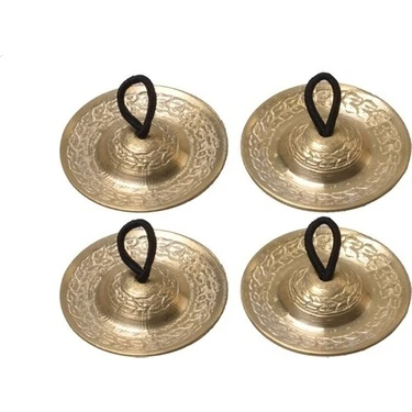 Parmak Zili - Ritim Parmak Zil Orta Boy 4 Adet - 120