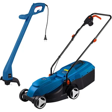 Hyundai 1200W Çim Biçme Makinesi ve 250W Kenar Kesme Makine Seti C3202