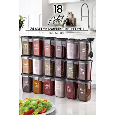 Kitchen Life 18'li Azure Etiketli ve Kendinden Kaşıklı Fiyatı