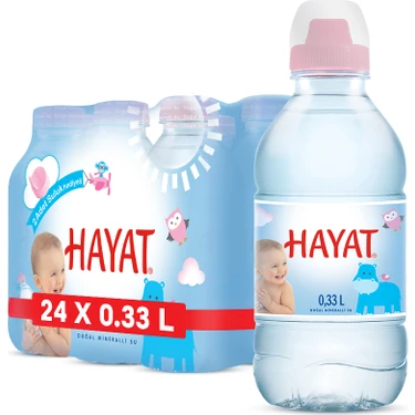 Hayat Küçük Çocuklara Özel Ambalajlı Su 24x330 ML — Hepsiburada ürün görseli