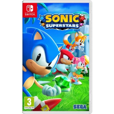 Sonic Superstars Nintendo Switch Aksiyon Oyun Hızlı Oynanış Fiyatı