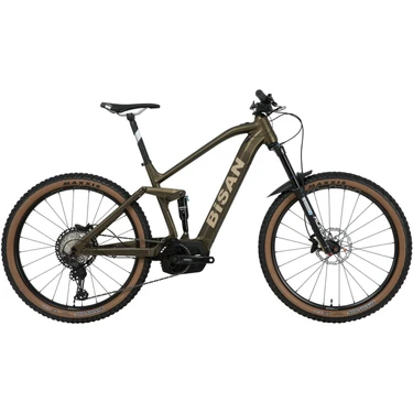 Bisan Pyhton Xt 29'' 12V Hd Enduro Elektrikli Bisiklet - Mat Yeşil