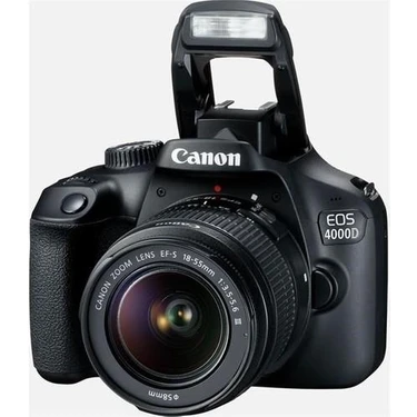 Canon EOS 4000D 18-55 mm DC III Kit Dijital Fotoğraf Makinesi -