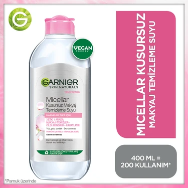 Garnier Micellar Kusursuz Makyaj Temizleme Suyu