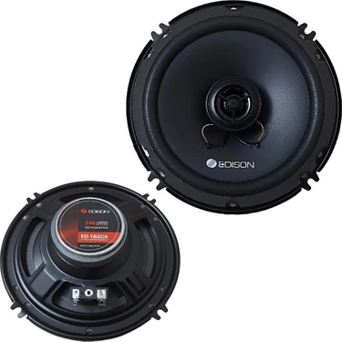 Fullsound Oto Hoparlör 16CM 240W 2ADET Edison ED-162CX Fiyatı