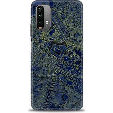 Glory Aksesuar Xiaomi Redmi 9t Uyumlu Kılıf Hd Baskılı Kılıf -