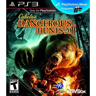 Activision Cabelas Dangerous Hunts 2011 Ps3 Avcılık Oyunu Move