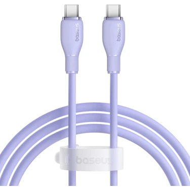 Baseus Pudding – Type-C to Type-C 100W PD 2.0 Hızlı Şarj Kablosu 1.2 m –