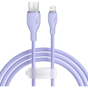 Baseus Pudding Serisi Usb To iPhone uyumlu Lightning USB iPhone Uyumlu 2.4 Amper Hızlı Şarj ve Data