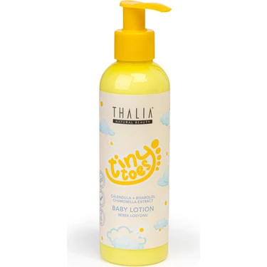 Thalia Calendula ve Papatya Özlü Nemlendirici Bebek Losyonu 200 ml – Hassas ve Nazik Cilt Bakımı