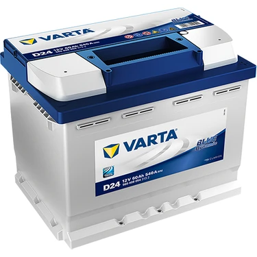 Varta D24 12V 60 Ah 540A Blue Dynamic Akü (Üretim Yılı: