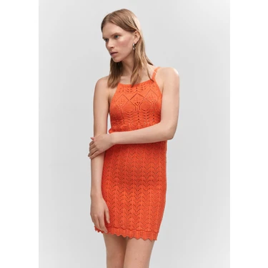 Mango Halter Yaka Örme