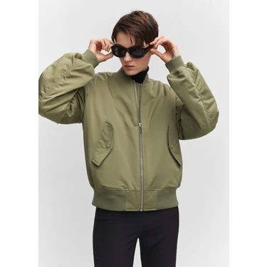 Mango Oversize Bomber