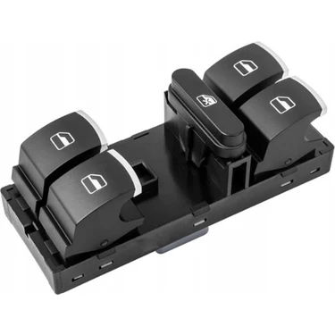VOLKSWAGEN JETTA ÖN SOL DÖRTLÜ CAM DÜĞMESİ KROM 2012-2013-2014