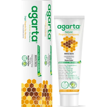 Agarta Doğal Propolis Naturel Diş Macunu 100 ml/130