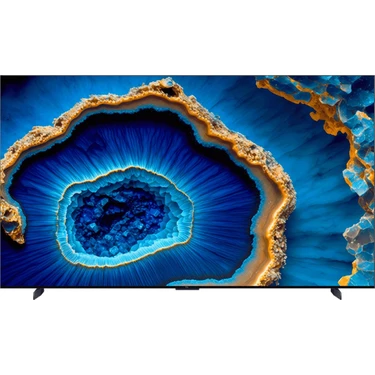 TCL 98C755 98" 248 Ekran Dahili Uydu Alıcılı 4K Ultra HD Smart QLED