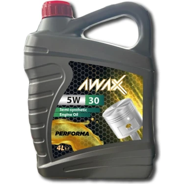 Awax 5W30 4 Lt Motor Yağı(Üretim Yılı: