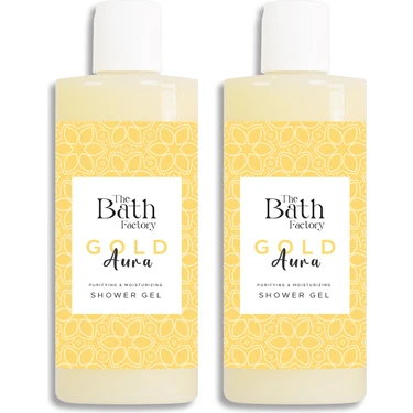 The Bath Factory Gold Aura Duş Jeli( 2 x 400 ml