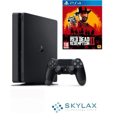 Sony Playstation 4 Slim 1 Tb  +Ps4 Red Dead Redemption