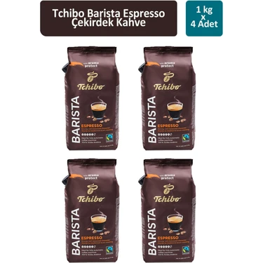 Tchibo Barista Espresso Çekirdek Kahve 1000 gr x 4