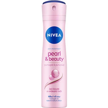 Nivea Pearl Beauty İnci Özleri ve Avakado Yağı Deodorant 150