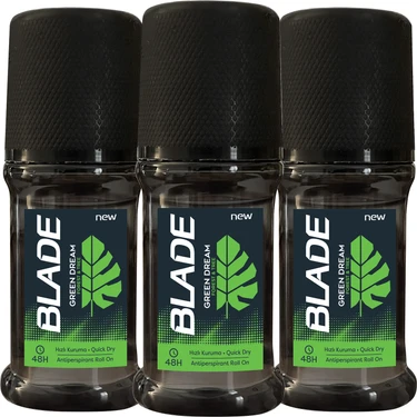 Blade Green Dream Erkek Roll On 3X50