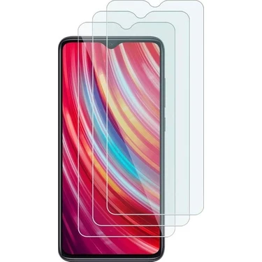 Tasopay Xiaomi Redmi Note 8 Pro Uyumlu Ekran Koruyucu Kırılmaz Cam Darbelere Dayanıklı, Tamperli 4K