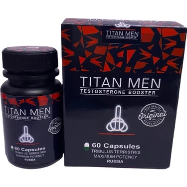 Titan Men For Men 60 Kapsül Yeni