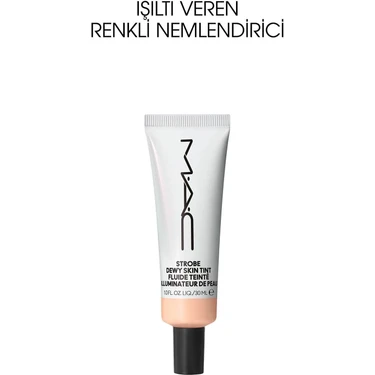 MAC Strobe Dewy Işıltı Veren Hyaluronik Asit Içerikli Renkli Nemlendirici - Light 3 -30 Ml