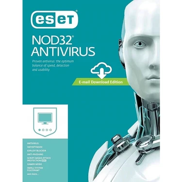 Eset NOD32 2024 1 Cihaz 1 Yıl - Dijital