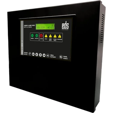 Eds ECFP8M Konvansiyonel Yangın Algılama Paneli 8 Bölge Metal