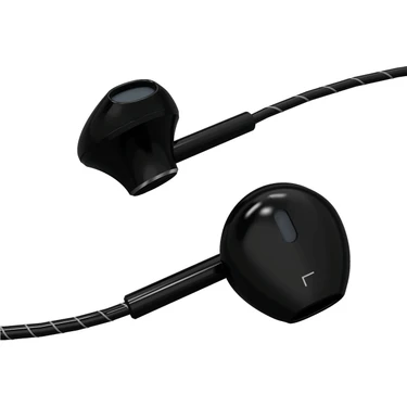 Syrox K16 Ekstra Bas Stereo Kulakiçi Kulaklık Siyah Mukemmel