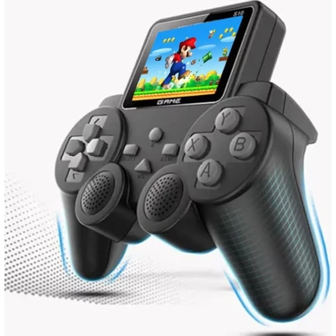 S10 Taşınabilir Renkli Ekran Çocuklar Için 520 Oyunlu Kablosuz Oyun Konsolu Atari Oyun Konsolu Game
