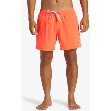 Quiksilver Everyday Solid Volley 15 Erkek Turuncu Deniz Şortu