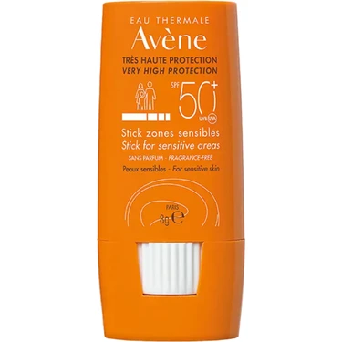 Avene Hassas Bölgeler için Stick Güneş Kremi Spf 50 8