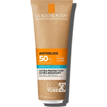 La Roche-Posay Anthelios SPF50+ Hassas Ciltler İçin Parfümsüz Nemlendirici Güneş Losyonu - UVA/UVB