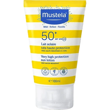 Mustela 50+ SPF Çok Yüksek Koruma Faktörlü Güneş Losyonu 100 ml Normal Ciltler
