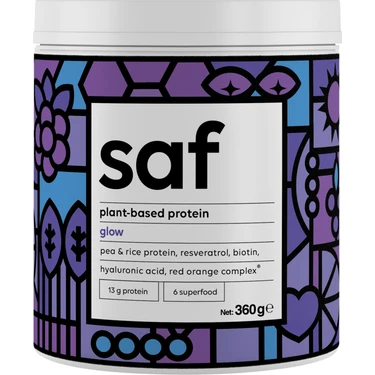 Saf Nutrition Glow Mix Ahududu Unisex Protein Tozları