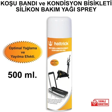 Hattrick Koşu Bandı ve Kondisyon Bisikleti Silikon Bakım Yağı Sprey