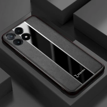 Zebana Xiaomi Poco X6 Pro 5g Uyumlu Kılıf Zebana Premium Deri Kılıf
