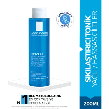 La Roche Posay Effaclar Sıkılaştırıcı Tonik 200 ml