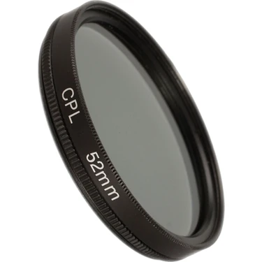 Sagrado Canon 650D 700D Nikon D3100 D3200 D3300 Için 52MM Dairesel Polarize Cpl Filtre (Yurt