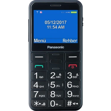 Panasonic Kx TU155 Exbn Tuşlu Cep Telefonu (2 Yıl Türkiye Distribütör Garantili)