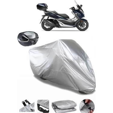 CoverPlus Honda NSS250 (Forza 250)  Arka Çanta Uyumlu Su Geçirmez Motosiklet