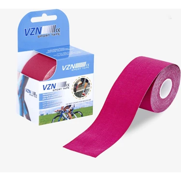 Vzn Tape Pembe Renk Kinesiologgy Bandı 5 Mt x 5