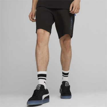 Puma Erkek Puma Black Puma x Playstatıon Shorts 8" Dk Siyah Erkek