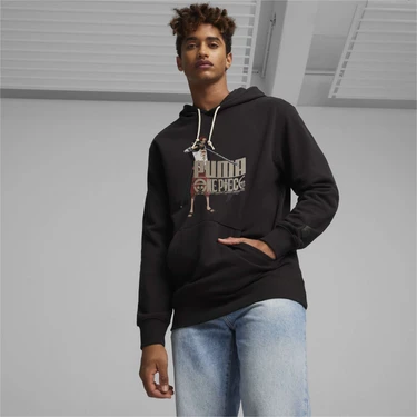 Puma Erkek Puma Black Puma x One Pıece Hoodie Tr Siyah Erkek