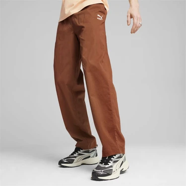 Puma Erkek Teak Puma Better Classıcs Woven Pants Kahverengi Erkek Eşofman